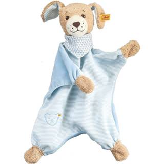 👉 Knuffeldoek blauw One Size meerkleurig Steiff knuffeldoekje slaaplekker hond, 4001505239694