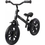 👉 Loopfiets zwart kunststof Stiga Runracer Met 2 Wielen 12 Inch Junior 7318685101015