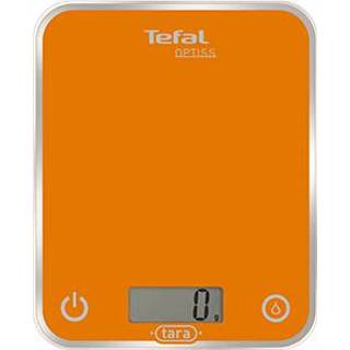 👉 Keukenweegschaal oranje onesize meerkleurig Tefal BC5001 3168430135826