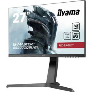 👉 Energielabel rood Iiyama G-MASTER Red Eagle GB2770QSU-B1 LED-monitor 68.6 cm (27 inch) G (A - G) 2560 x 1440 Pixel QHD 0.5 ms HDMI, DisplayPort, USB 3.2 Gen 1 (USB 4948570118328