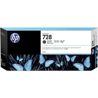 👉 HP Cartridge 728 Origineel Matzwart 300 ml F9J68A 1 stuk(s)