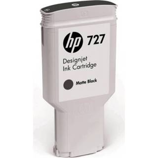 👉 HP Cartridge 727 Origineel Matzwart 300 ml C1Q12A 1 stuk(s)