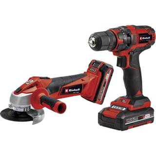👉 Gereedschapset Einhell Power X-Change TC-TK 18 Li Kit 4257238 Gereedschapsset Accumachine, Doe-het-zelver 4006825646504