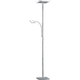 👉 Vloer lamp zilver staal aluminium Color-Zilver One Size Trio vloerlamp Wicket led 182 cm 3000K 1700lm 4017807352771