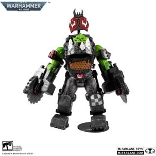 👉 McFarlane Warhammer 40,000 Megafig Action Figure - Ork Meganob with Buzzsaw 787926119787 1647594966818