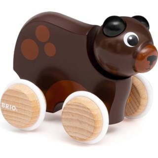 👉 Brio Push Along Bear 7312350303384