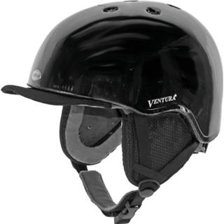 👉 Skihelm zwart kunststof Ventura Cool Junior Maat 50-54 Cm 4015493732907