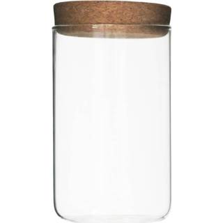 👉 Transparant glas One Size Color-Transparant Viva voorraadbus Minima 1 liter 2-delig 5704854375011