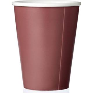👉 Koffiebeker rood porselein One Size Color-Rood Viva Andy 320 ml 5704854708536