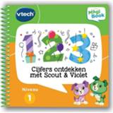 👉 Violet middel meerkleurig baby's VTech MagiBook Activiteitenboek - Cijfers Ontdekken met Scout & Educatief Babyspeelgoed 3417764807238