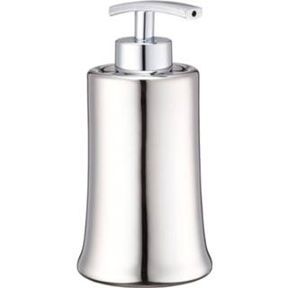 👉 Zeep dispenser keramiek chroom One Size Color-Zilver Wenko zeepdispenser Slope 200 ml 4008838211403