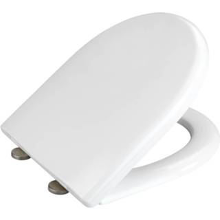 👉 Toiletbril wit RVS kunststof One Size Color-Wit Wenko Exclusive 37 x 46 cm 4008838305874