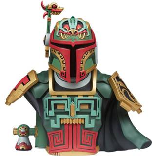 👉 Vinyl Star Wars Urban Aztec Bust Boba Fett by Jesse Hernandez 20 cm 747720251113