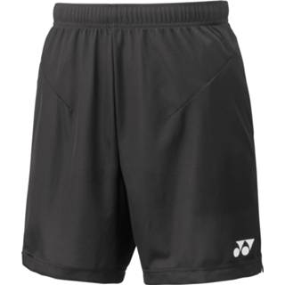 👉 Sportbroek zwart polyester s Color-Zwart mannen Yonex Knit heren maat 4550086768975