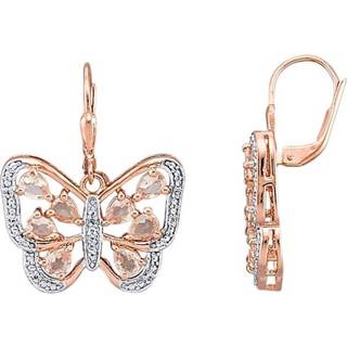 👉 Oorbel roze zilver vrouwen Oorbellen KLiNGEL 4055708637450