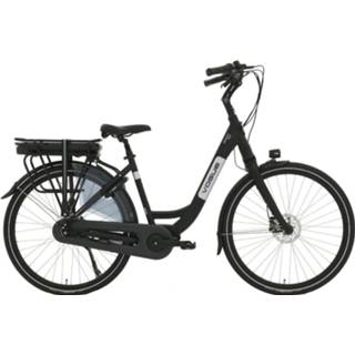 👉 Elektrische stadsfiets aluminium MDS One Size Color-Zwart vrouwen Vogue Infinity 28 Inch 53 cm Dames 8V Hydraulische schijfrem Matzwart 8717853992834