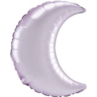 👉 Folieballon zilver Amscan Sateen Crescent 89 Cm 26635418430