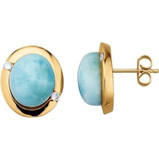 👉 Oorsteker blauw zilver vrouwen Oorstekers KLiNGEL 4055708830523