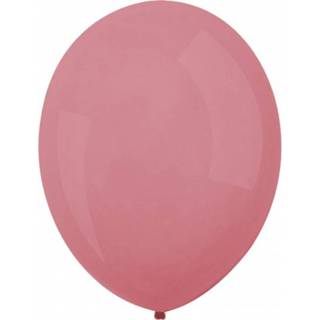 👉 Ballon latex One Size Color-Rood Amscan ballonnen 28 cm macaron peach 50 stuks 9557869019021