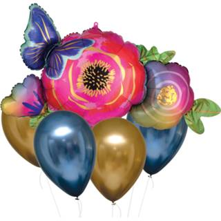 👉 Boeket multikleur Amscan Ballonnenset 50 Cm 5-delig 26635422246