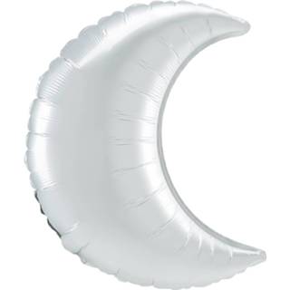 👉 Folieballon wit Amscan Supershape Satin Crescent 89 Cm 26635418386