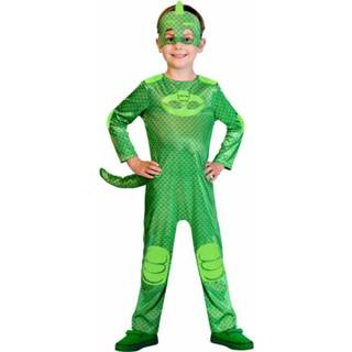 👉 Verkleedpak groen polyester Color-Groen jongens Amscan PJ Masks Gekko mt 2-3 jaar 8719817727612