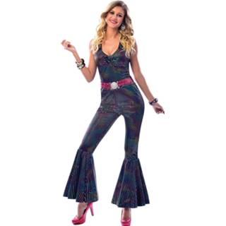 👉 Verkleedpak polyester Color-Meerkleurig vrouwen Amscan Disco Diva dames maat 42-44 13051836832