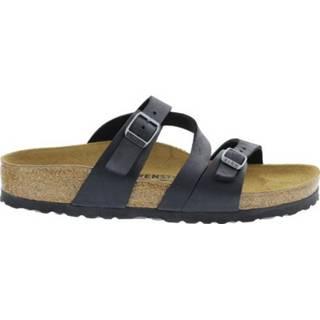 👉 Zwart Birkenstock Salina camberra old black narrow 4044477060712