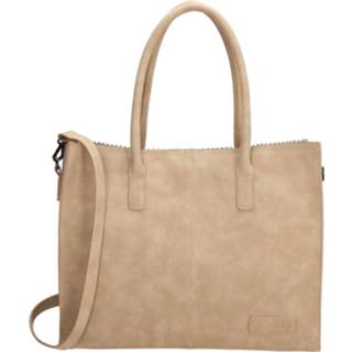 Sand kunstsuede Natural Bag bruin Zebra Kartel Lisa 7111308951390