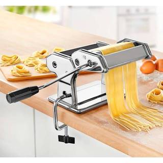 👉 Pastamachine zilverkleur unisex lasagnebladen Pasta Chef TRI 4055512622222