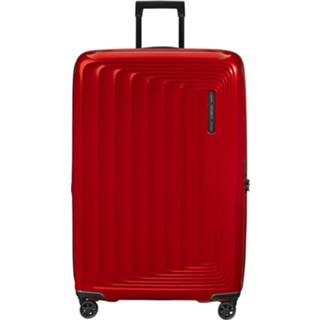 👉 Spinner rood Metallic Red polycarbonaat nuon Samsonite 81 Exp 5400520095671