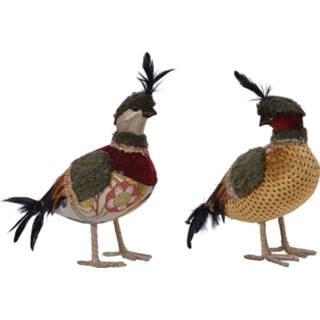 👉 Fluweel One Size GeenKleur Vogel pes l15b23h29 cm a2 8720093073072
