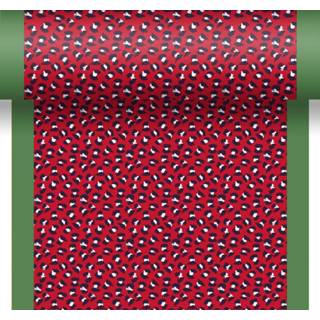 👉 Tafelloper rood groen papier One Size Color-Groen Duni Wild Xmas 480 cm rood/groen 7321031957570