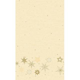 👉 Tafelkleed papier One Size Color-Beige Duni Star Stories 138 x 220 cm crème 7321011929757