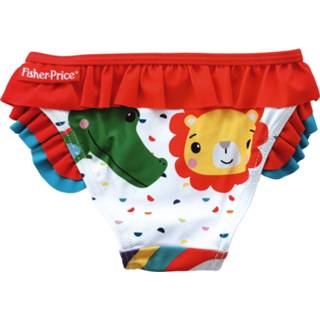 👉 Wit polyester Color-Wit meisjes Fisher-Price zwembroek mt 18 maanden 8720585086139