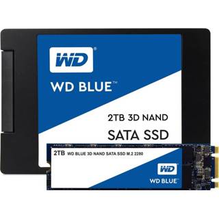 👉 Blauw Western Digital Blue 3D - 4 TB