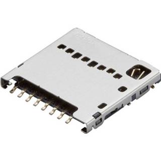 👉 Molex 1040310811 2000 pcs 1.10mm Pitch microSD Memory Card Connector, Surface Mount, Push-Pull Type, 1.42mm Height, with Detect Swi 2050007094562