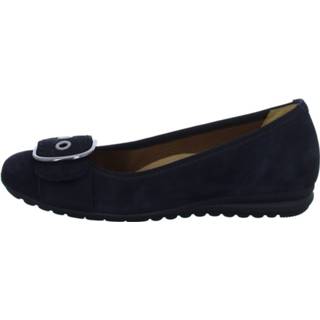 👉 Ballerina's suède blauw Gabor Ballerinas 4059701236207