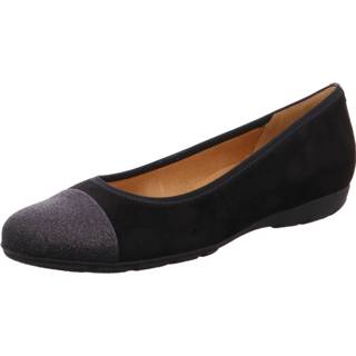 👉 Ballerina's suède zwart Gabor Ballerinas 4058394360602