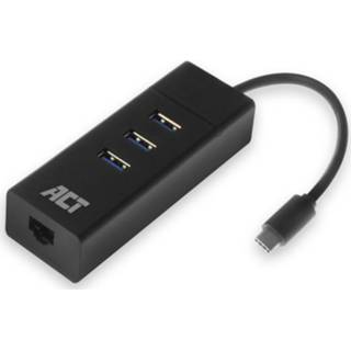 👉 ACT Connectivity USB-C Hub 3 port en ethernet 8716065491043