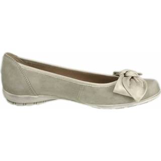 👉 Ballerina's nubuck grijs Gabor Ballerinas 4054452629537