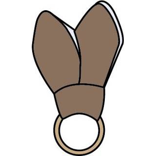 👉 Default Title Bunny Teether - Caribou