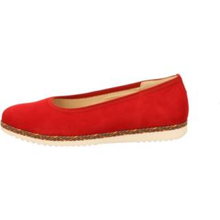 👉 Ballerina's suède rood Gabor Ballerinas 4057167103910