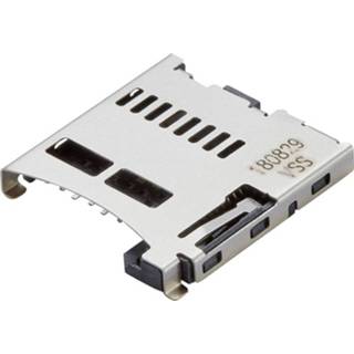 👉 Switch Molex 473521001 800 pcs 1.10mm Pitch microSD Card Connector, Push-Push Type, with VSS (Supply Voltage Ground) Detect Switch, Lead 2050007114857