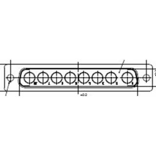 👉 Molex 1727040038 FCT Mixed Layout D-Sub Housing, Female, Tin-plated Shell without Dimples, 8 Circuits 2050007095743