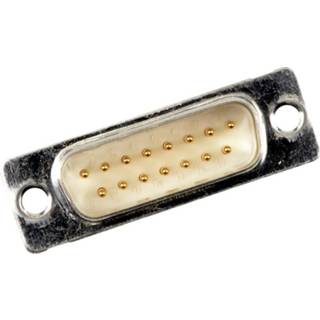 👉 D-sub connector goud Molex 1727040063 FCT Standard-Density Connector, Male, Straight, Solder Cup, Gold Plating, 500 Mating Cycles, 15 Circuits 2050007095774