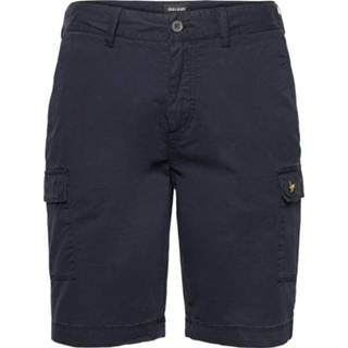 👉 Katoen mannen male blauw Lyle and Scott Wembley cargo short 2000000236254 2000000234427 2000000234458