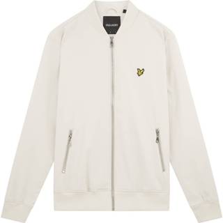 👉 Bomberjacket l male wit Lyle and Scott Jk1616v softshell bomber jacket, w583 light mist 5059775187138