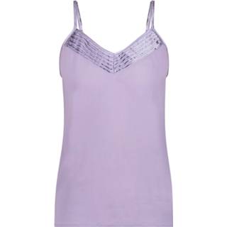 👉 Singlet viscose l vrouwen paars Aaiko Shreya 8719436444792