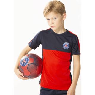 👉 Shirt polyester male blauw kinderen Paris Saint-Germain Psg t-shirt – kids 3700675689643